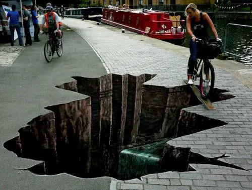 3D street art