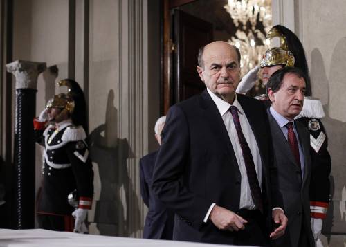 Il segretario del Partito Democratico, Pier Luigi Bersani