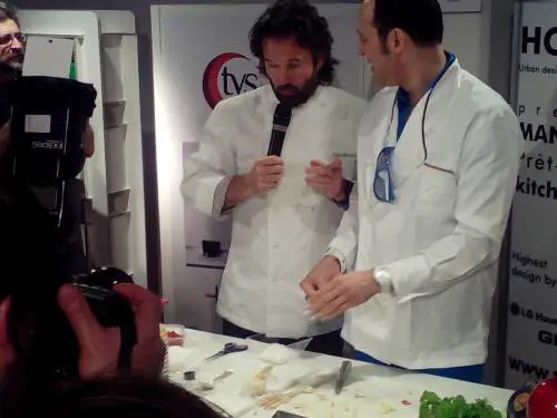 Food e design, Carlo Cracco incontra Karim Rashid
