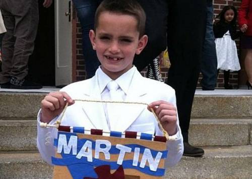 Boston: Martin (8 anni) aspettava di riabbracciare suo padre dopo la corsa