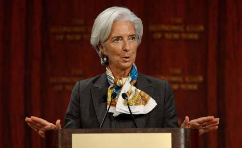 Christine Lagarde, direttrice del Fmi