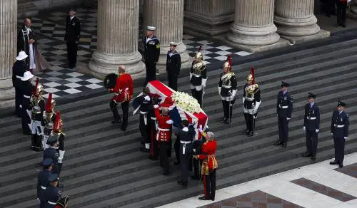 Thatcher, la bara di Maggie verso St. Paul