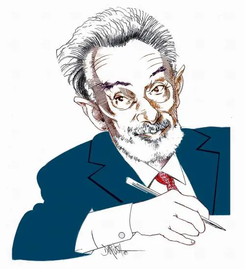 Primo Levi (disegno di Dariush)
