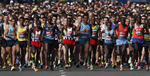 Londra, una maratona nel ricordo di Boston