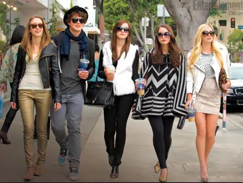 Una foto di scena del film "The Bling ring" di Sofia Coppola
