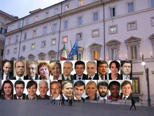 Ministri, ecco tutti i nomi