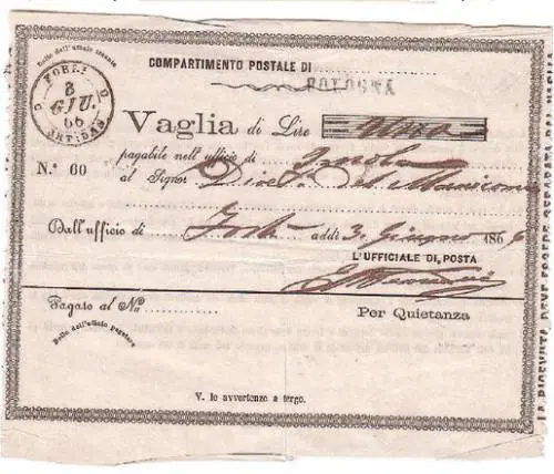 Odissea tra vaglia e contanti È il passato che ci insegue