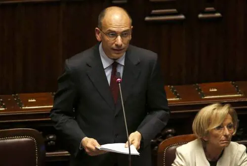Il discorso di Enrico Letta alle Camere