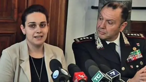 Martina Giangrande, figlia del carabiniere Giuseppe Giangrande