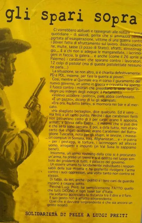 Il grillino delira: non stupitevi dei fucili