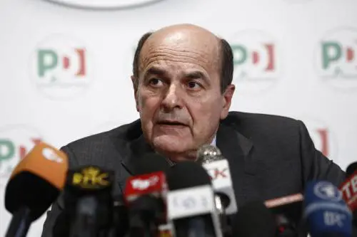 Il segretario uscente del Pd, Pier Luigi Bersani