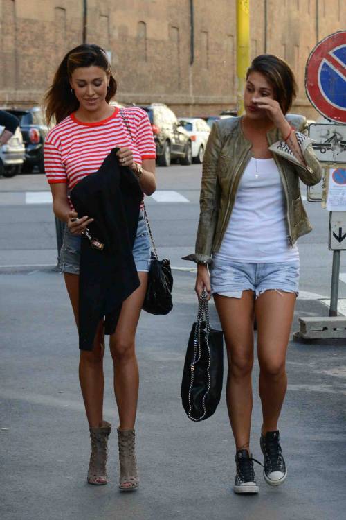 Le sorelle Rodriguez fanno shopping a Milano