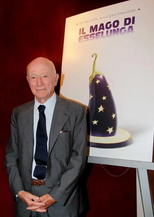 L'imprenditore Bernardo Caprotti, patron di Esselunga