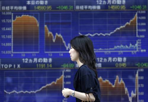 Un altro tonfo di Tokyo: Borsa chiude a -5,15%