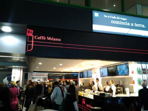 Linate, con il Caffé Milano  pause di viaggio in stile meneghino