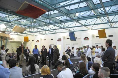 Se l’Istituto dei tumori diventa una galleria d’arte
