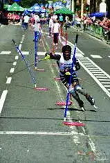 Genova scia a giugno Torna l'Inline Slalom