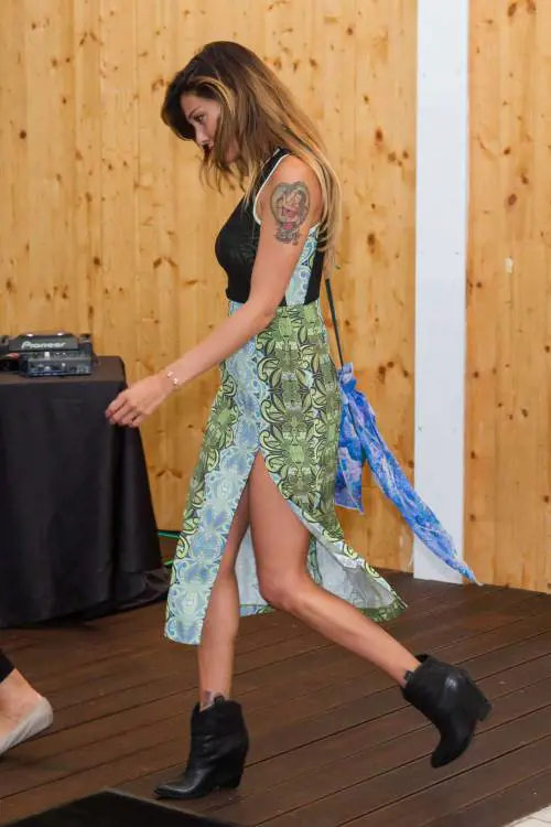 Il debutto di Belen come stilista