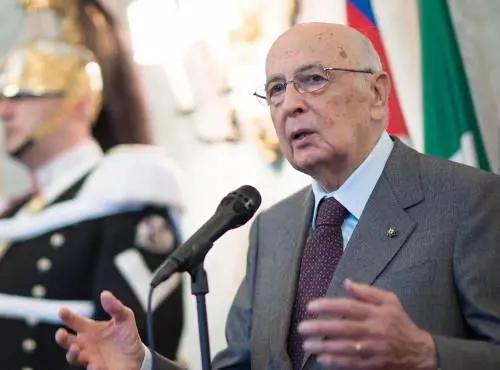 Re Giorgio vigila sui partiti: «Non siate inconcludenti»