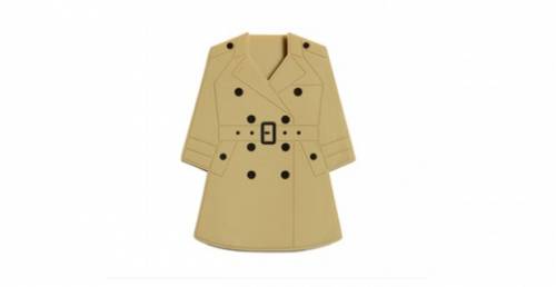 L’iphone col trench