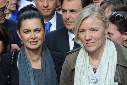 te della Camera Laura Boldrini e il ministro alle Pari opportunità Josefa Idem