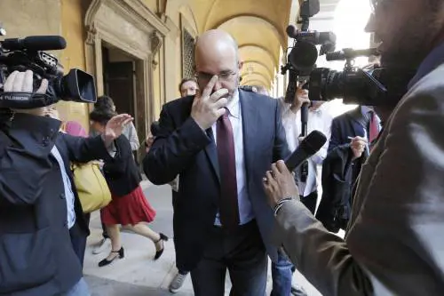 Il capogruppo del Movimento 5 Stelle a Palazzo Madama, Vito Crimi
