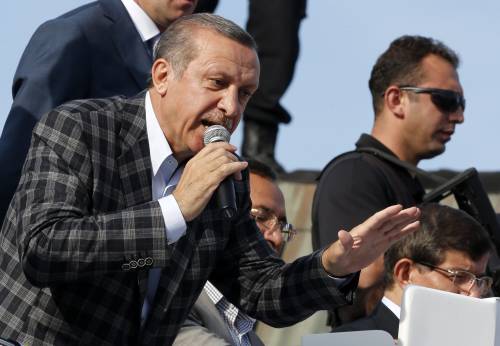 Il primo ministro turco Tayyip Erdogan
