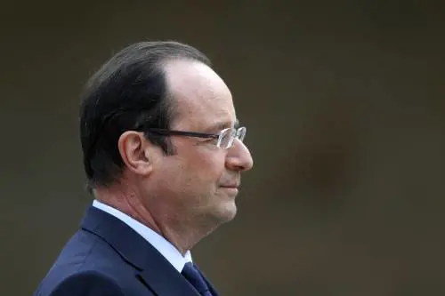 Il presidente francese Francois Hollande