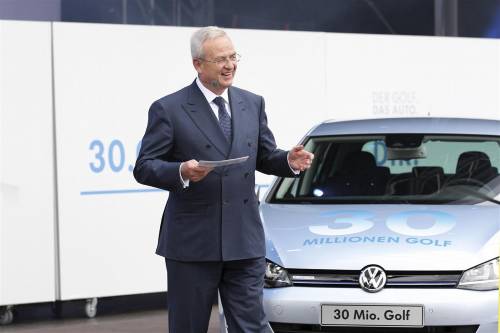 Volkswagen festeggia la Golf numero 30.000.000