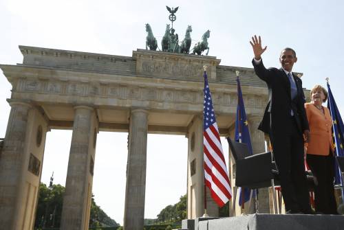 Obama a Berlino sulle orme di Kennedy 