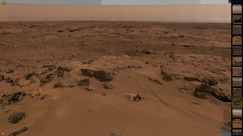 Una passeggiata virtuale su Marte
