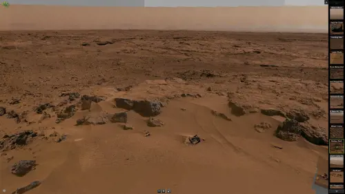Una passeggiata virtuale su Marte