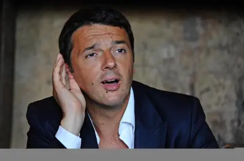 Il sindaco di Firenze Matteo Renzi