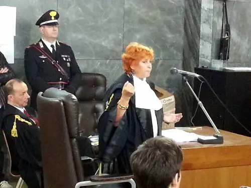 Il pm Ilda Boccassini in Aula per il Rubygate