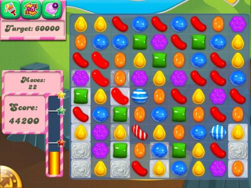 Il gioco per iPhone "Candy crush"