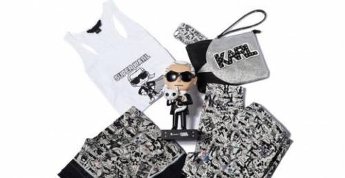 Karl Lagerfeld insieme a Tokidoki