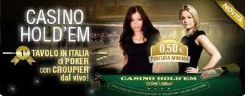 Casino Hold'em, il primo tavolo d'Italia