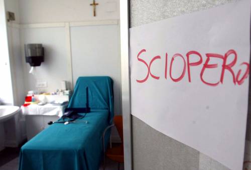 Niente cure per garantire il diritto alle cure... Ecco lo sciopero dei medici