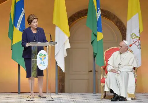 L'accoglienza del governo brasiliano