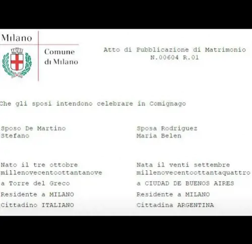 Belen ufficializza le future nozze su FB