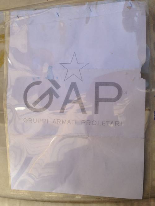 Paura alla sede del Giornale Busta sospetta firmata Gap