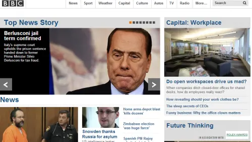 Mediaset, la condanna sulla stampa estera