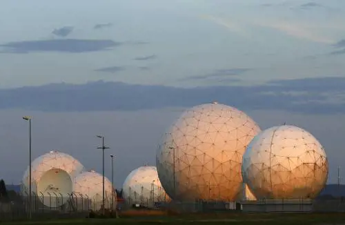 La stazione del Nsa: all'alba non è male
