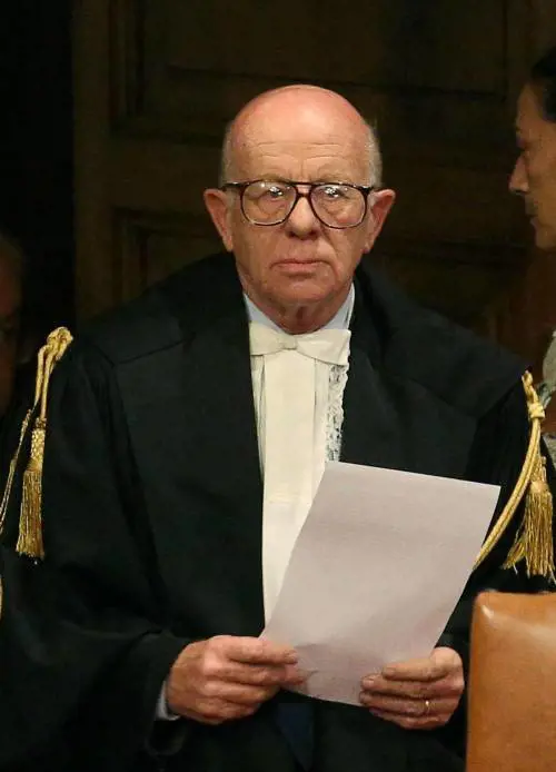 Il presidente della sezione feriale della corte di cassazione Antonio Esposito