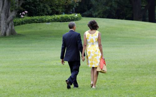 Barack&Michelle in viaggio
