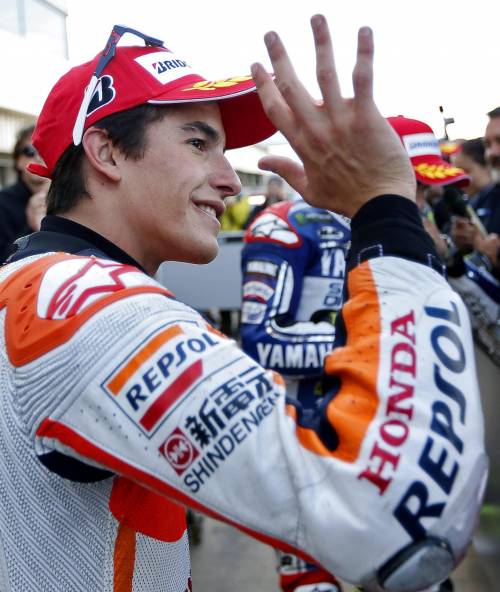 Marquez pole umilia Lorenzo Rossi è sesto «Sono fiducioso»