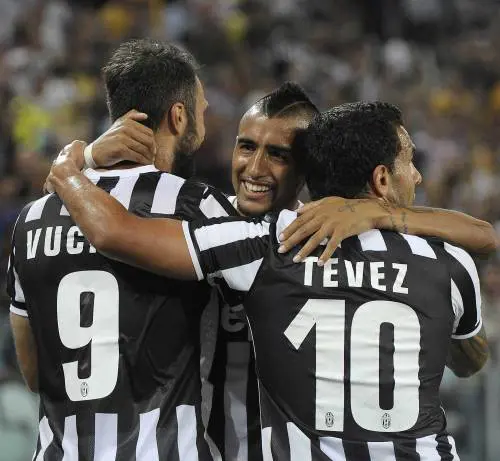 Vidal fa il goleador ed è sempre Juve show