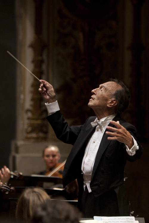 Il maestro Claudio Abbado