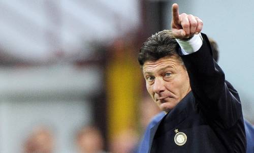 L'allenatore dell'Inter, Walter Mazzarri