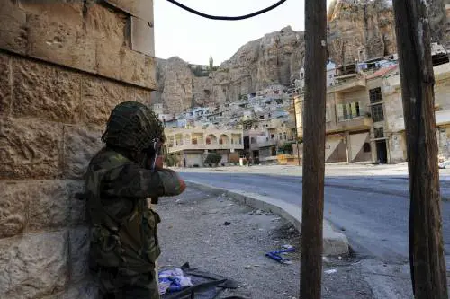 Siria, nel villaggio di Malula